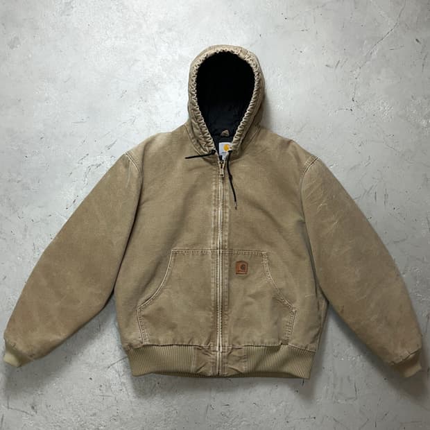 OG 칼하트 J130 액티브 자켓 칼하트 FRB 후드 자켓