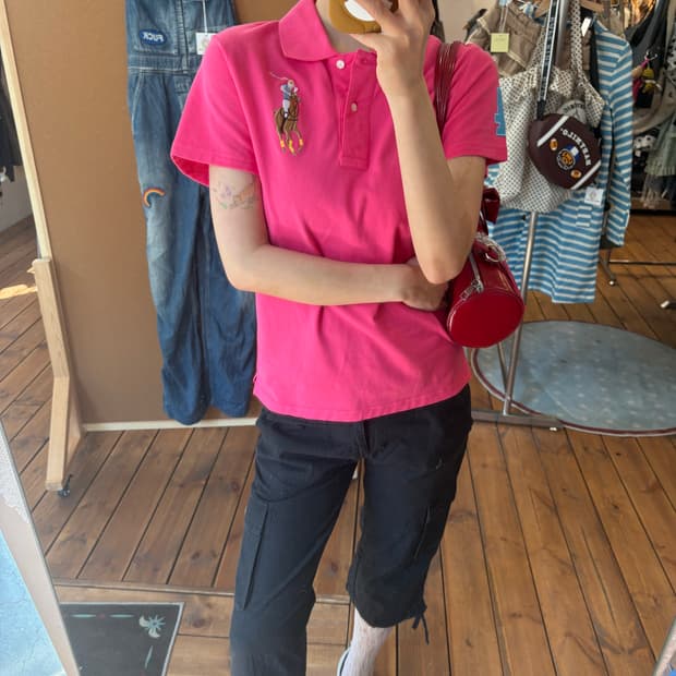 폴로 빅포니 핑크 pk