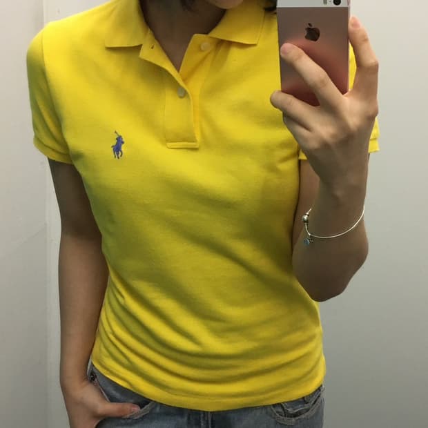 폴로 랄프로렌 카라티 옐로우