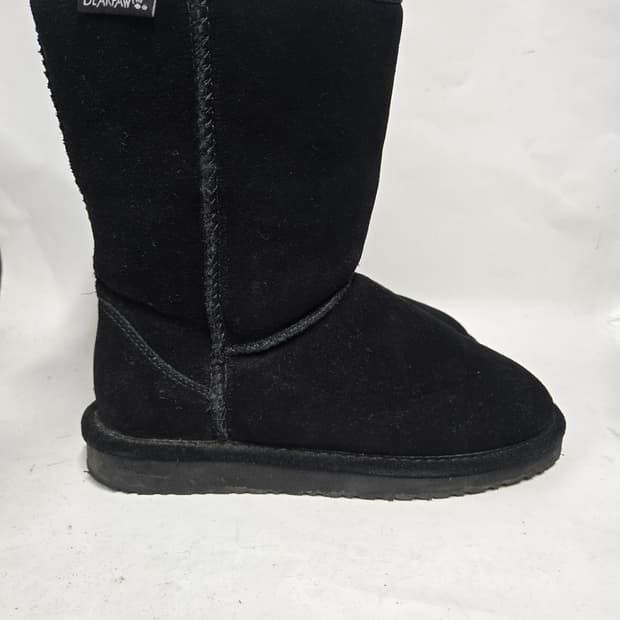 베어파우 블랙 스웨이드 여성 부츠250