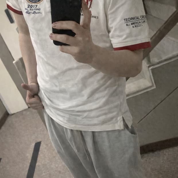 폴로 빅포니 레이싱 카라티 L