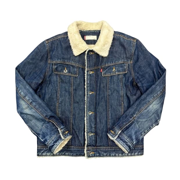 리바이스 양털 데님자켓