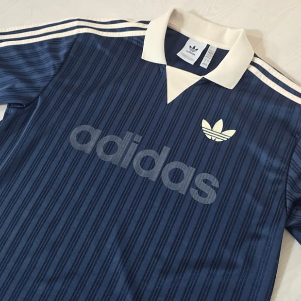 아디다스 오리지널스 칼라드 골리 탑 크루 네이비