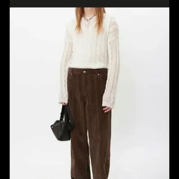 (48) 아워레가시 바스트컷 코듀로이 브라운