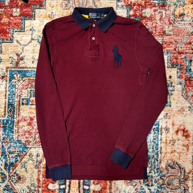 [S] 폴로 랄프로렌 빅포니 럭비 티셔츠