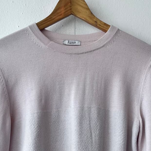 페세리코 이태리 여성 캐시미어라운드니트 40사이즈