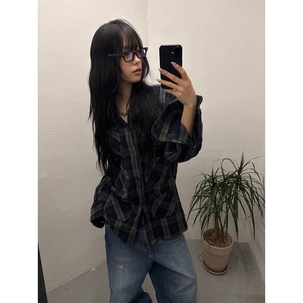 SOUTH2 WEST8 6 Pocket Plaid Twill Shirt