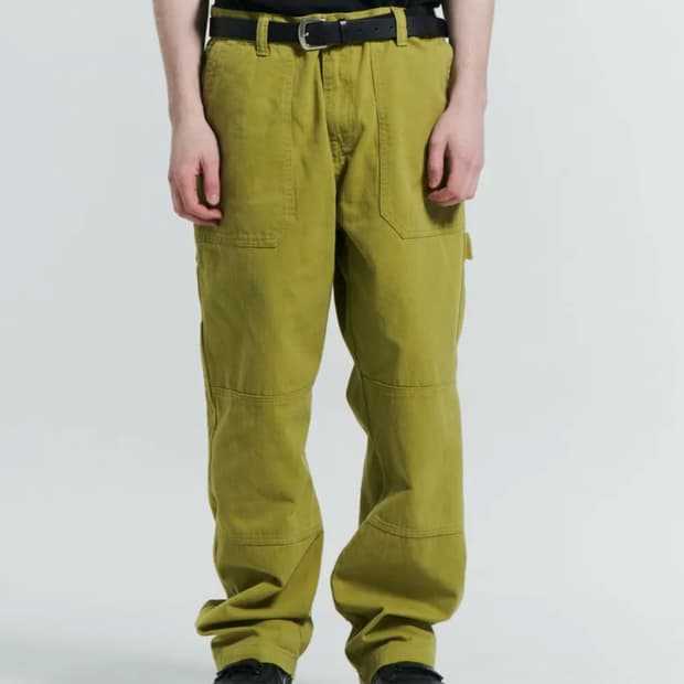 MPa 소프트 카펜터 팬츠 올리브