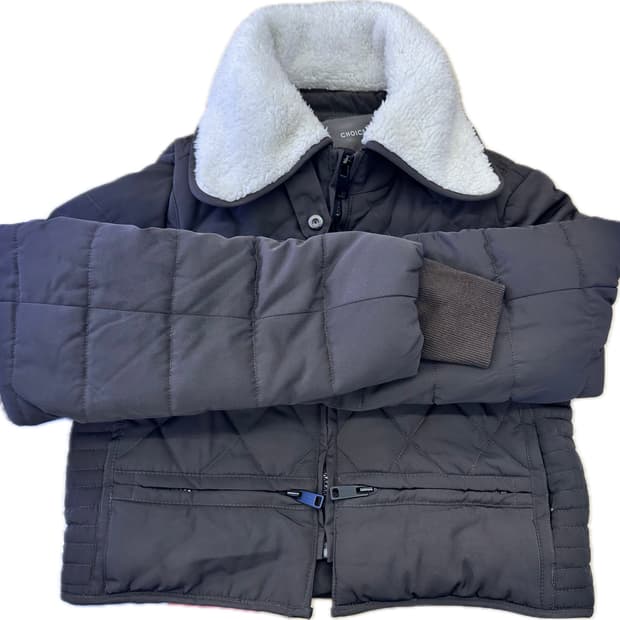 여성 경량 무스탕패딩