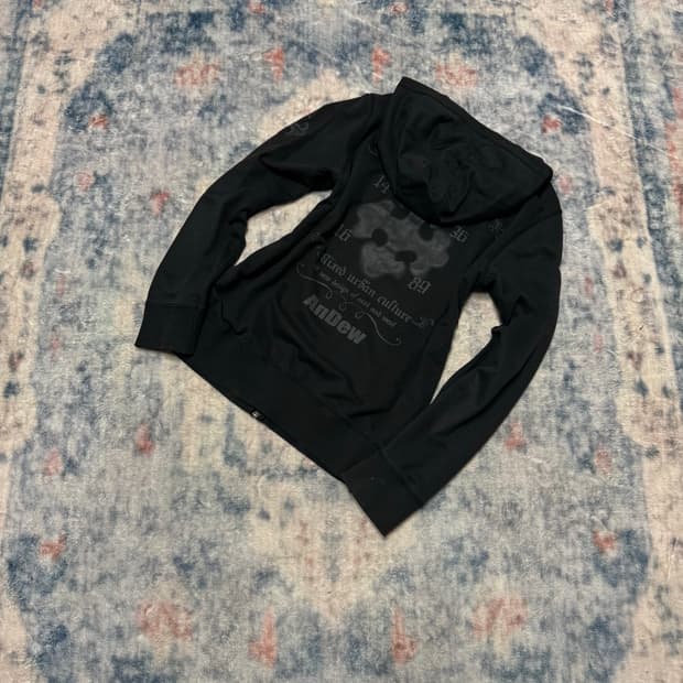 Unknown y2k lettering hoodie