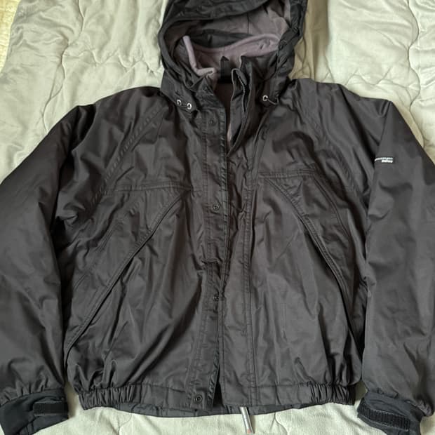 다이와 숏패딩 자켓 후드내장