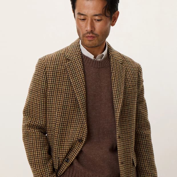 포터리 울 싱글 브레스티드 자켓