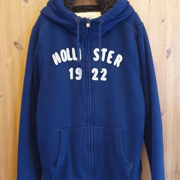 105.홀리스터 퍼 후드집업