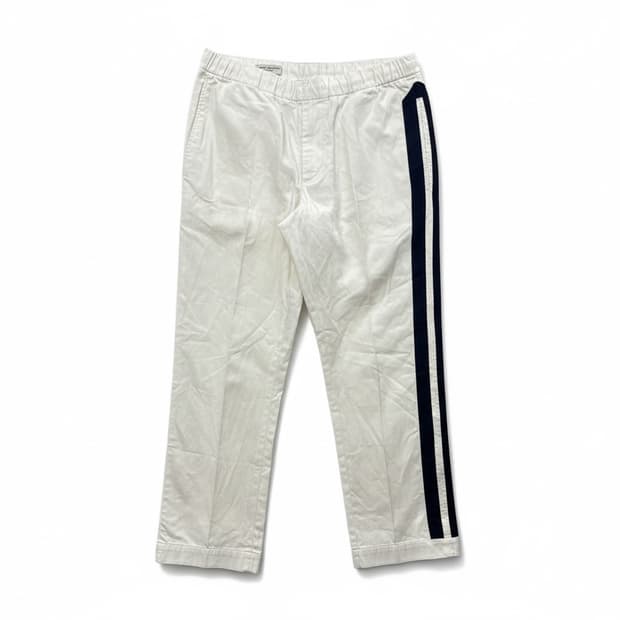 Dries Van Noten 사이드 스트리이프 바지 46