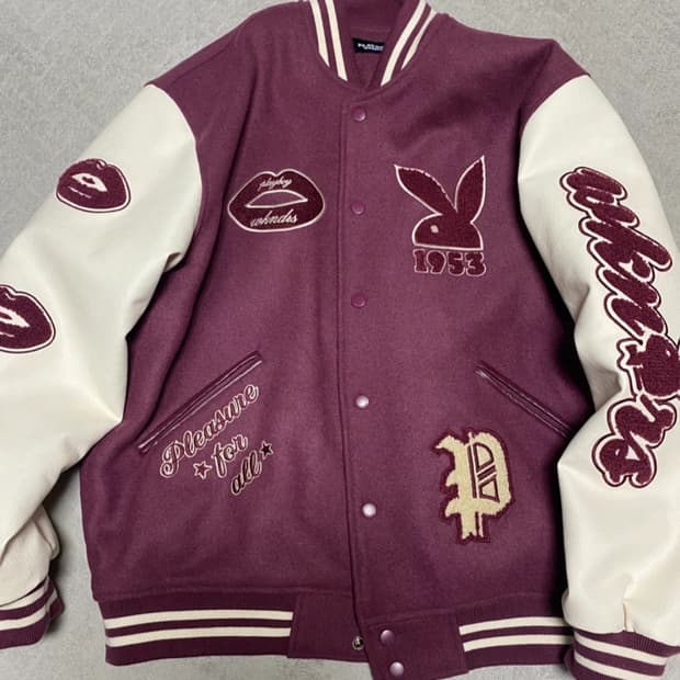 위캔더스 플레이보이 바시티 자켓