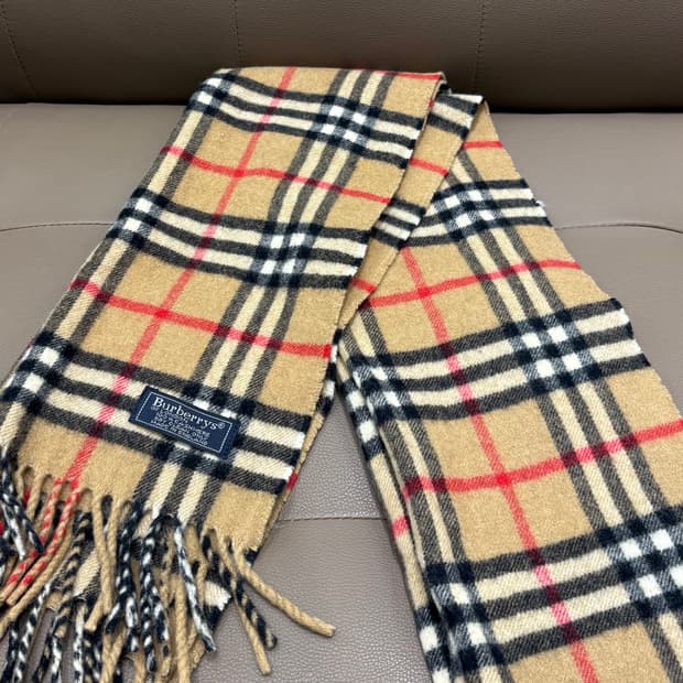 버버리 체크 머플러