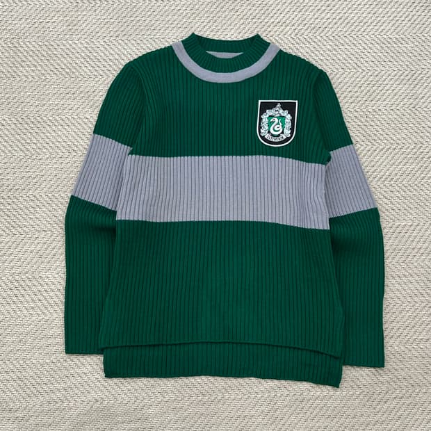 해리포터 데드스탁 패치 스트라이프 니트 r3518 