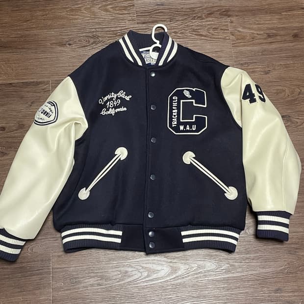 whoau 패치 베이스볼 자켓