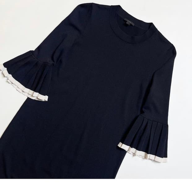 코스 플리츠소매 원피스 XS