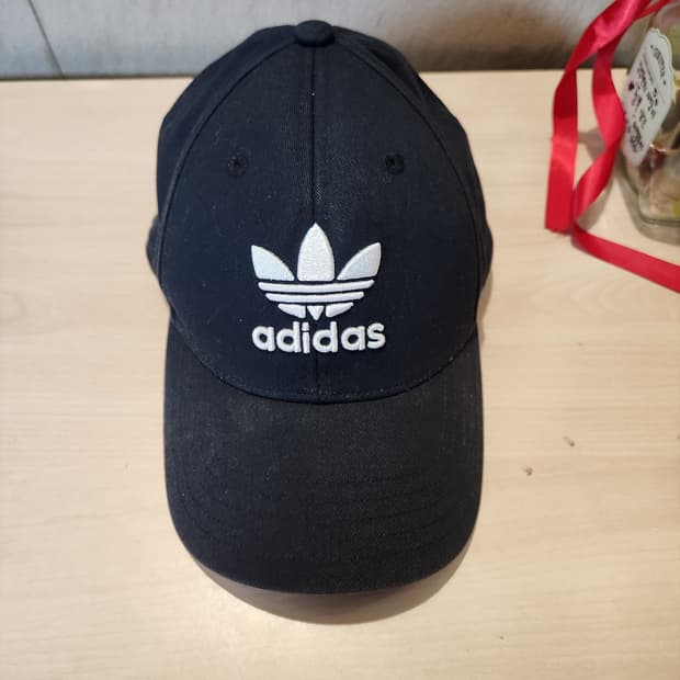 adidas 오리지널 트레포일 블랙 볼캡 | 클래식 로고