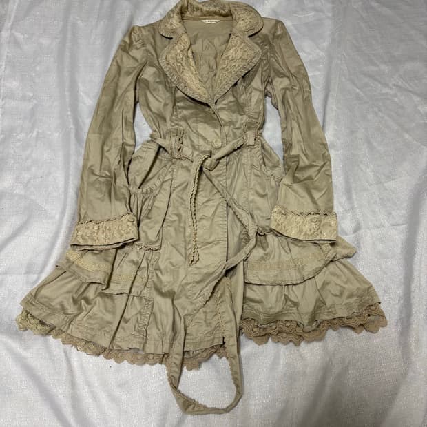 “Axes Femme” Frill Detail Dress