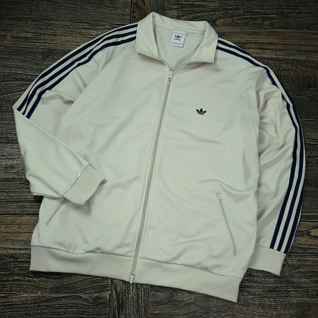 [아디다스] 신형 베켄바우어 오버핏 져지 트랙탑 집업 자켓 M17218