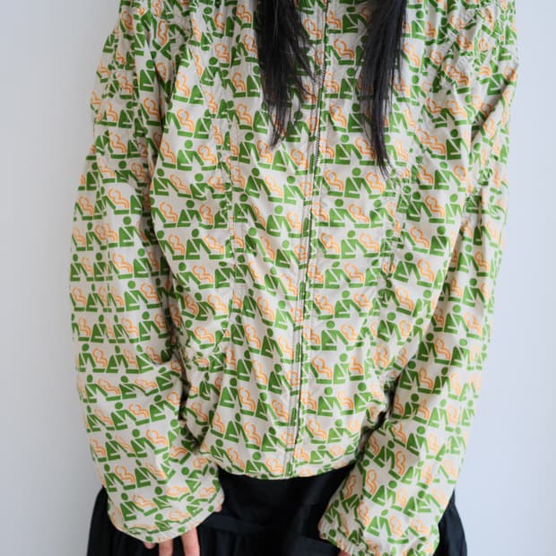 Chef monogram puckering jacket