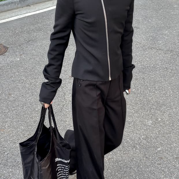 Rick Owens 25FW 하이넥 자켓