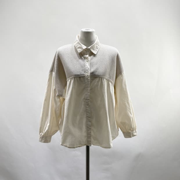 제이케이 여성캐주얼셔츠 베이지 90