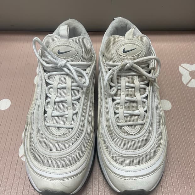 나이키 정품 골프 에어맥스97 화이트 270