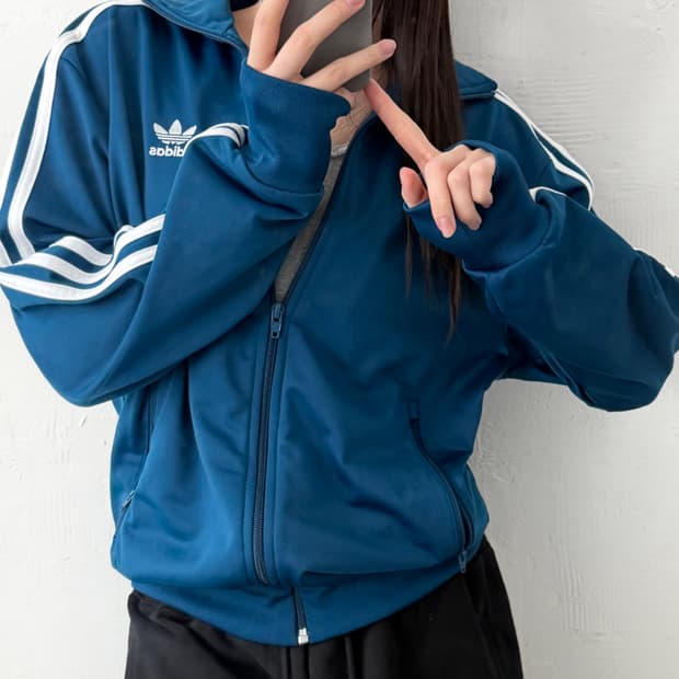 Adidas 아디다스 청록컬러 파이어버드 트랙탑