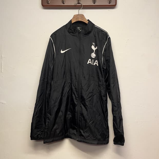 나이키 토트넘 블랙 바람막이 자켓  
