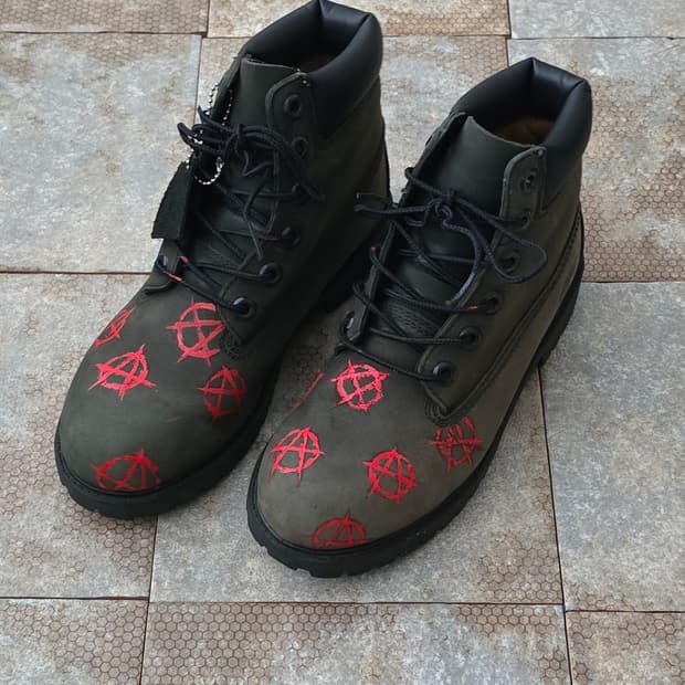 (225)팀버랜드 6인치 프리미엄 카키 워커 부츠