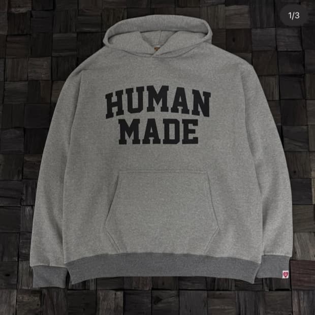 휴먼메이드 스웨트 후드