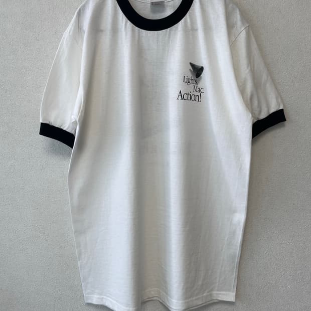 RARE Vintage apple tee 빈티지 애플 링거 티셔츠