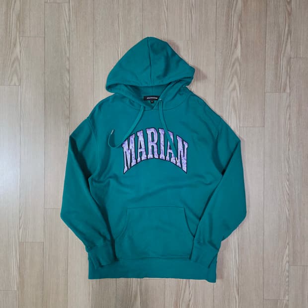 잭로즈 그린 루즈 후드 티셔츠