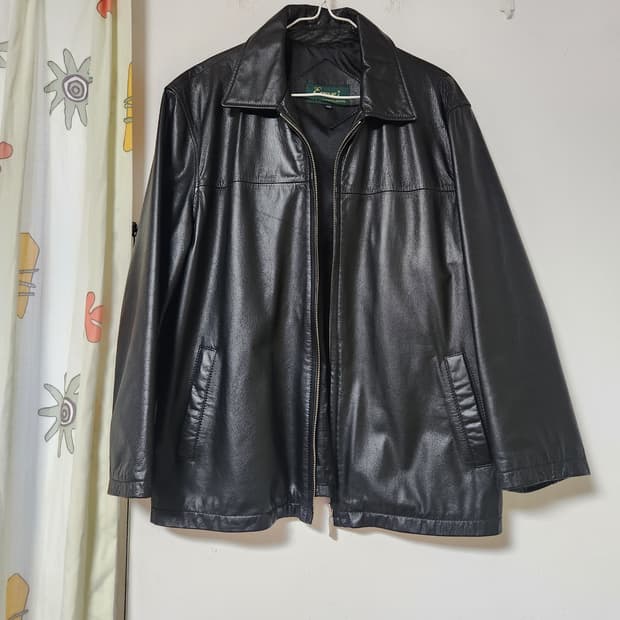 빈티지 남성 소가죽 자켓 100