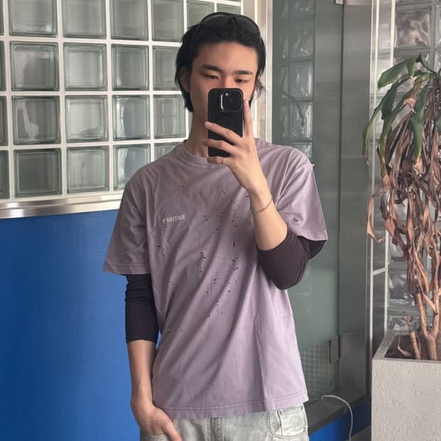 MOTH TECH T SHIRT 모스 테크 티셔츠