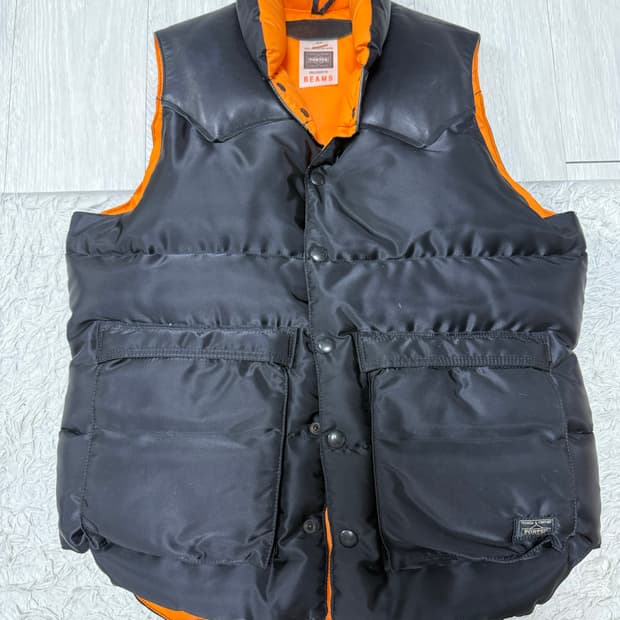 (36)포터x빔즈x로키마운틴 조끼패딩