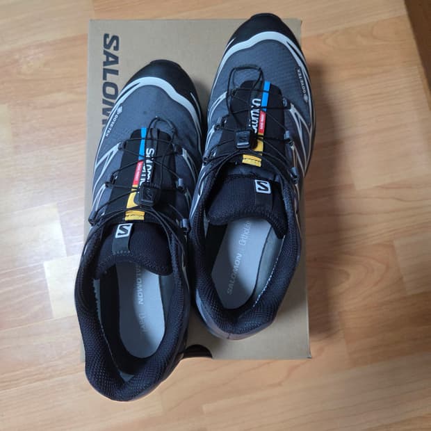 살로몬 xt6 고어텍스 에보니