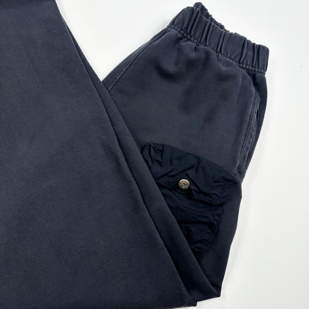 nos7 트레이닝 차콜 와이드 츄리닝바지 (M 여성추천)