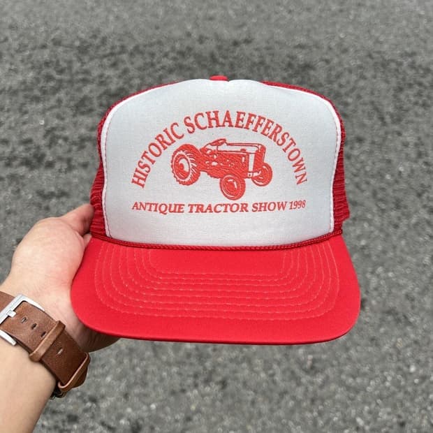 Vtg Historic Schaefferstown Trucker Cap