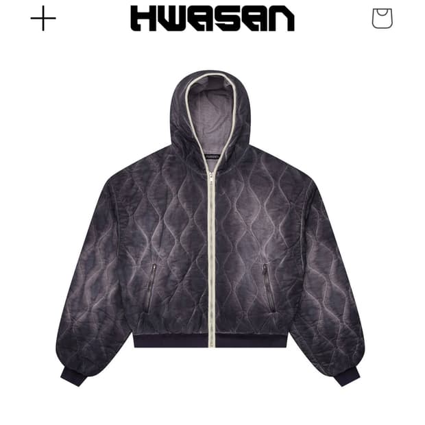 화산 파우더자켓 퍼플 m