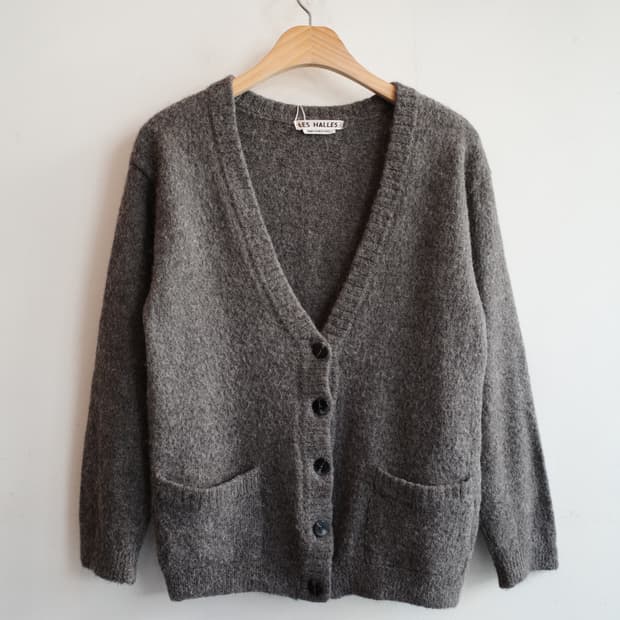 LES HALLES 알파카100 가디건 (JAPAN MADE)