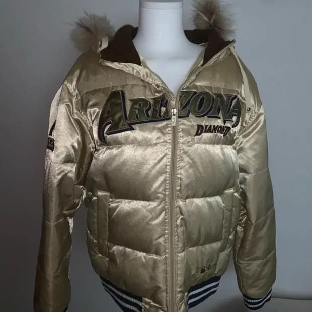 빈티지 갸루 퍼 점퍼