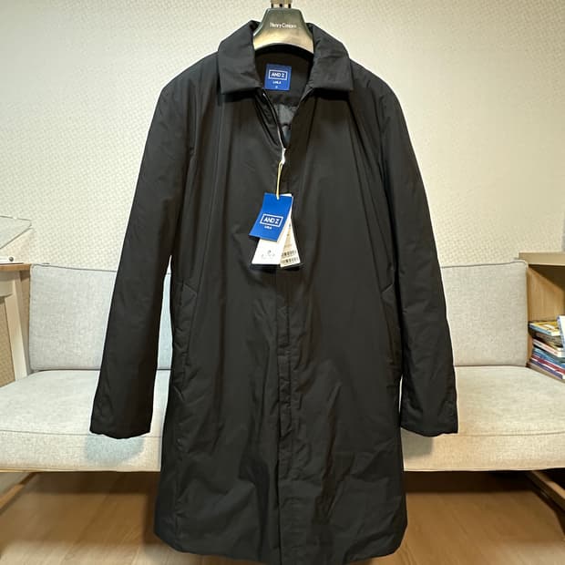 앤드지(ANDZ) 구스다운 트렌치 패딩 맥코트 