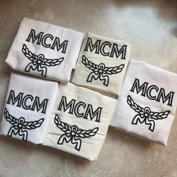 정품 mcm 더스트백
