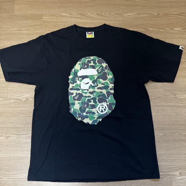 베이프 티셔츠 2XL 블랙