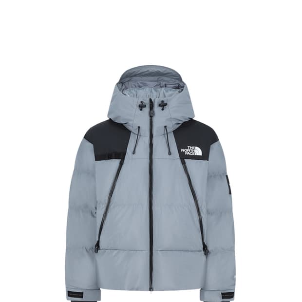 노스페이스 라인x 다운 자켓 rds 그레이 