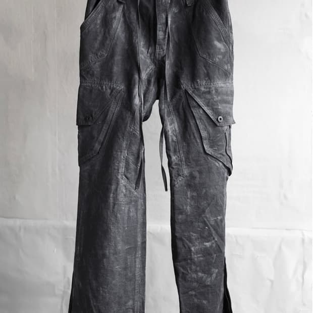 Blackmerle cargo pants slab grey